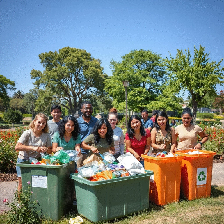 Reducing Landfill Waste Together